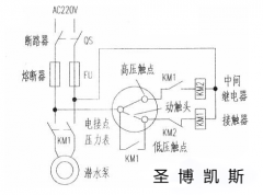 压力罐自动供水控制图_压力罐自动供水接线图