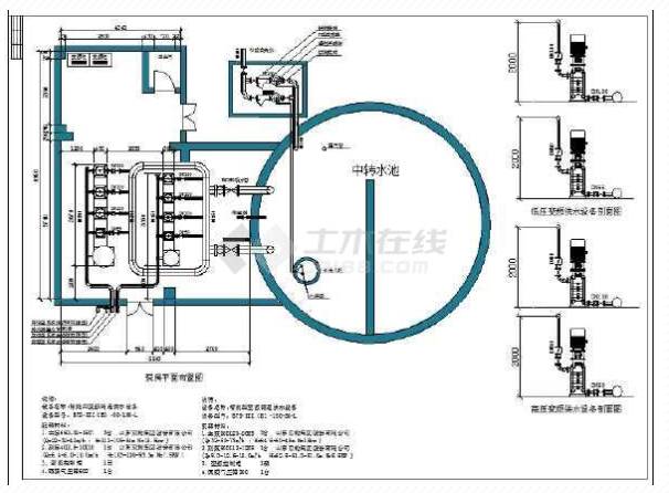 变频供水设备CAD图竟然长这样